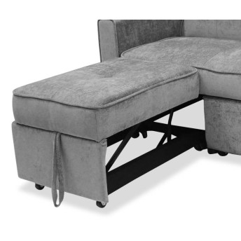 Sofá con cama y chaiselongue extraíbles Arkana 178 cm