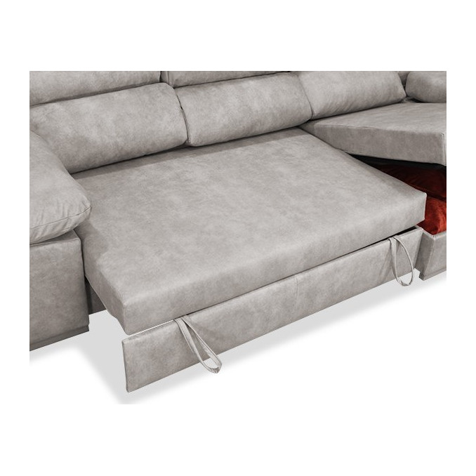 Sofá cama chaise longue derecha Supreme 285 cm