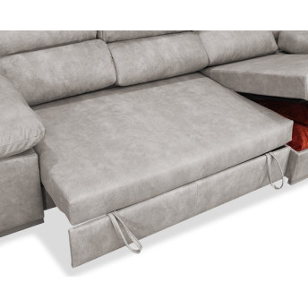 Sofá cama chaise longue derecha Supreme 285 cm