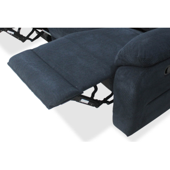 Sillón Relax dos plazas Módena dark blue 155 cm