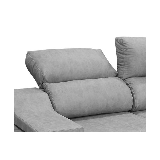 Sofá chaise longue derecha Óscar 265 cm.