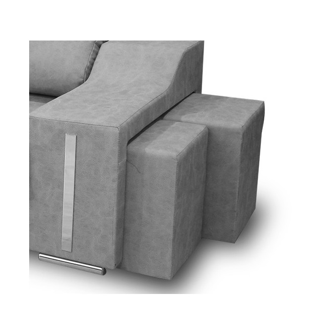 Sofá chaise longue izquierda Óscar 265 cm.