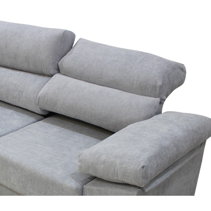 Sofá mega chaise longue izquierda Megane 287 cm