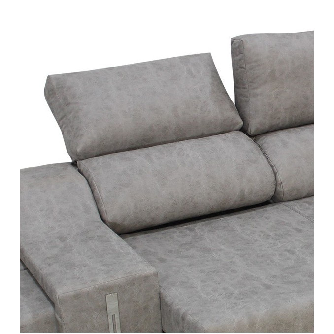 Sofá chaise longue cama derecha Florentino 265 cm.