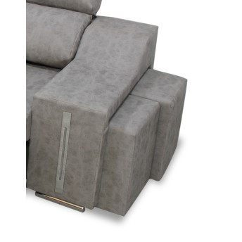 Sofá chaise longue cama izquierda 265 cm.