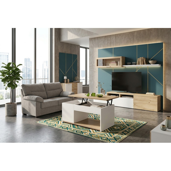 Pack piso completo Serrano (Mueble de sala,...