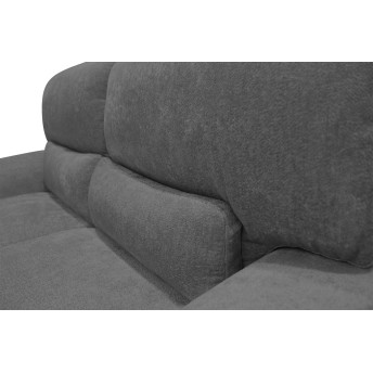 Sofá Sumi dos plazas gris 165 cm