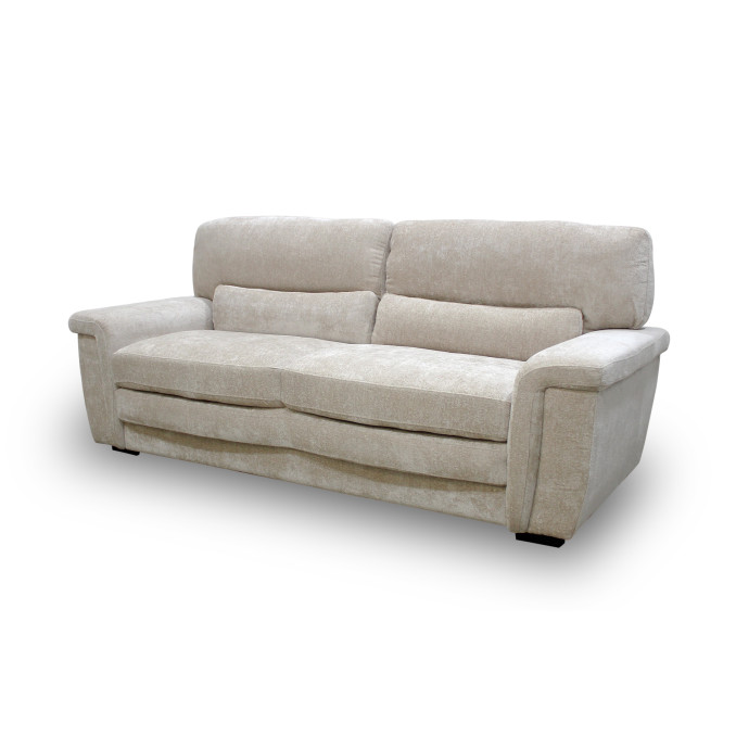 Sofá Sumi tres plazas beige 216 cm