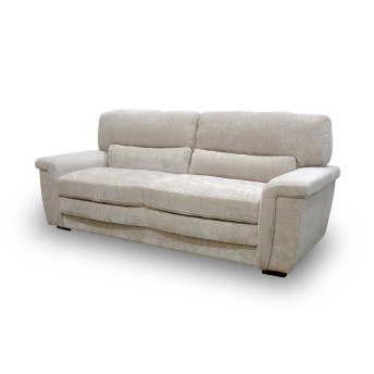 Sofá Sumi tres plazas beige 216 cm