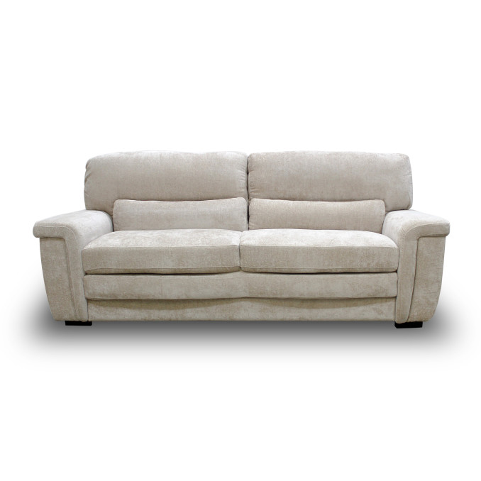 Sofá Sumi tres plazas beige 216 cm