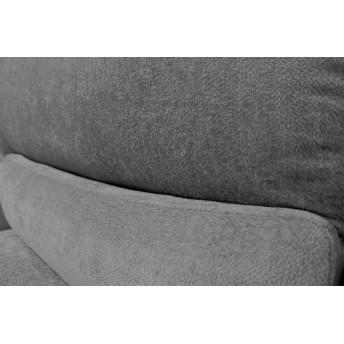 Sofá Sumi tres plazas gris 216 cm