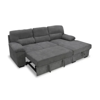 Sofá cama chaiselongue derecha Silvia 251 cm