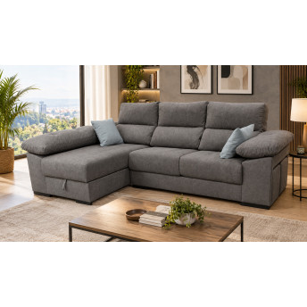 Sofá chaise longue izquierda 280 cm Imola