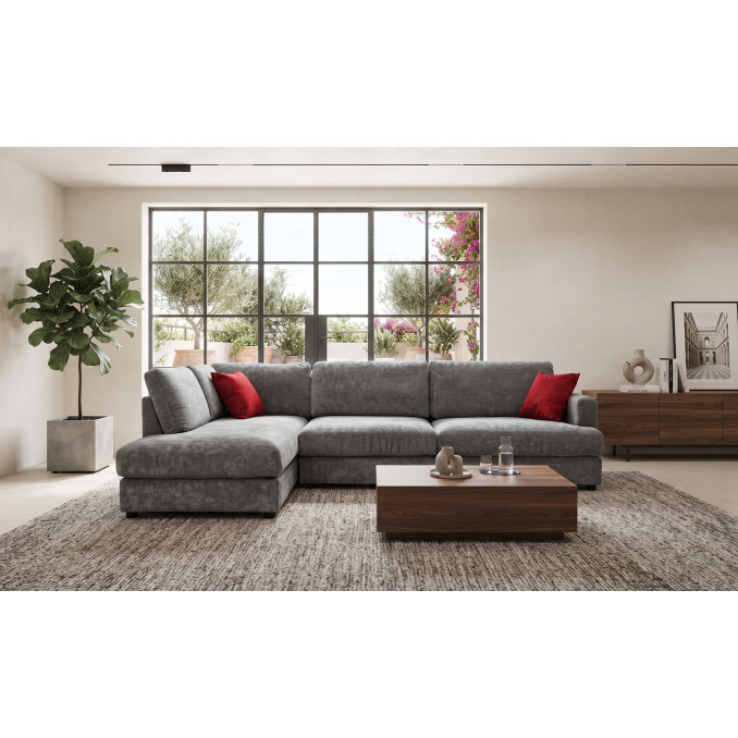 Sofá chaiselongue izquierda Cynthia 263 cm