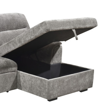 Sofá cama con chaiselongue derecha Ateca 252 cm