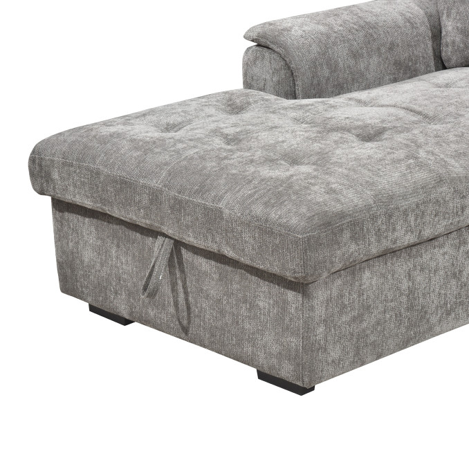 Sofá cama con chaiselongue izquierda Ateca 252 cm