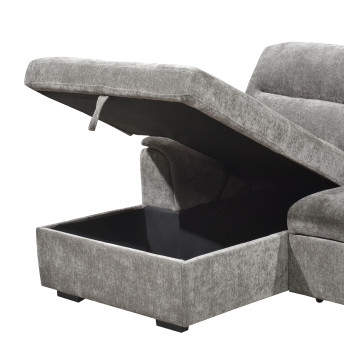 Sofá cama con chaiselongue izquierda Ateca 252 cm
