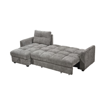 Sofá cama con chaiselongue Raval 260 cm