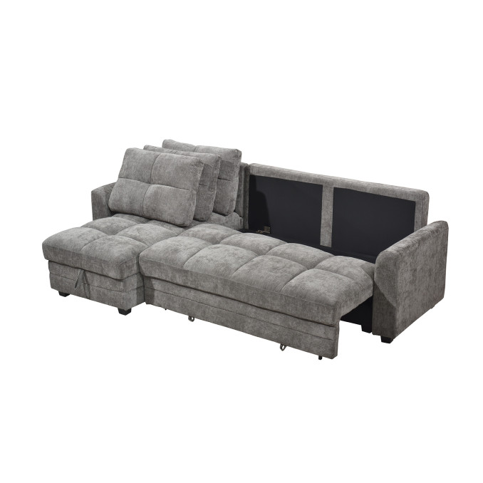 Sofá cama con chaiselongue Raval 260 cm