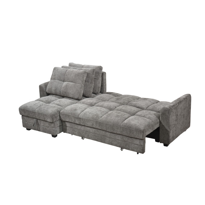 Sofá cama con chaiselongue Raval 260 cm