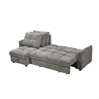 Sofá cama con chaiselongue Raval 260 cm