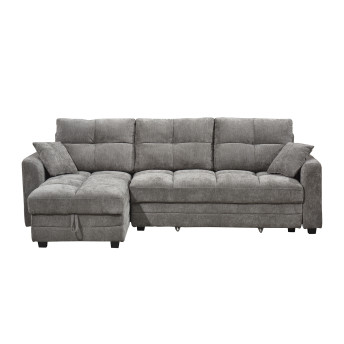 Sofá cama con chaiselongue Raval 260 cm