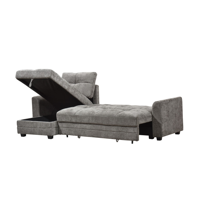 Sofá cama con chaiselongue Raval 260 cm