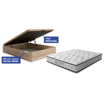 Pack canapé y colchón Thor 105x190 cambrian