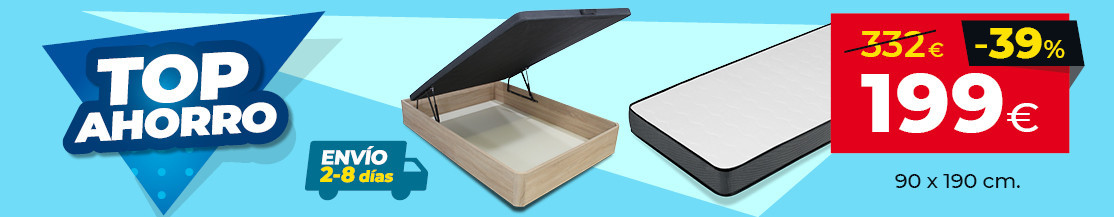 Ofertas en Packs Canapés y Colchones diferentes medidas baratos