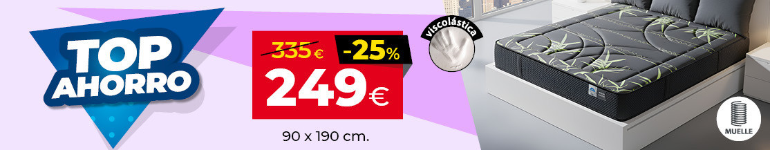 Colchón Muelles Ensacados - Variedad de Tamaños | Ahorro Total