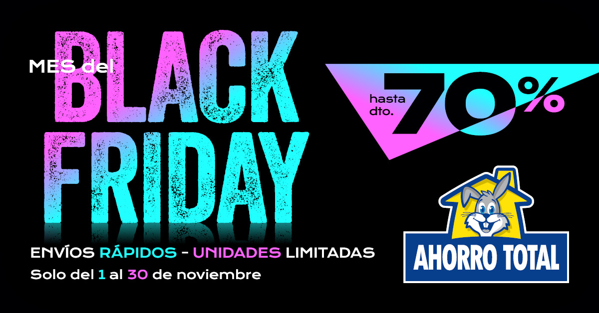 Black Friday en Ahorro Total