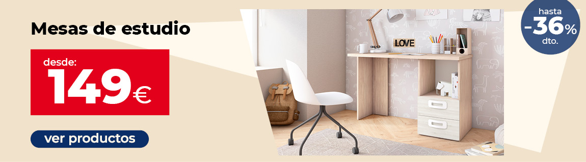 Mesas de estudio baratas