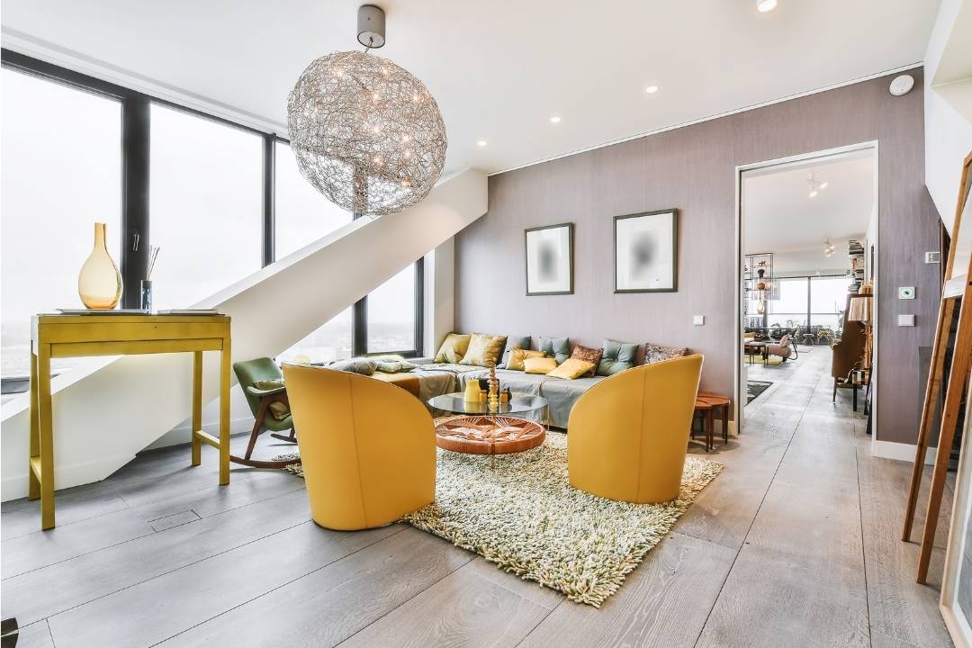 salón comedor organizado